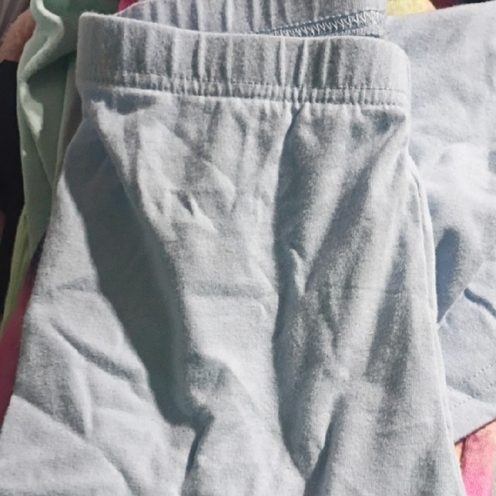 Old Navy Light Blue Kids Cotton Stretch Leggings